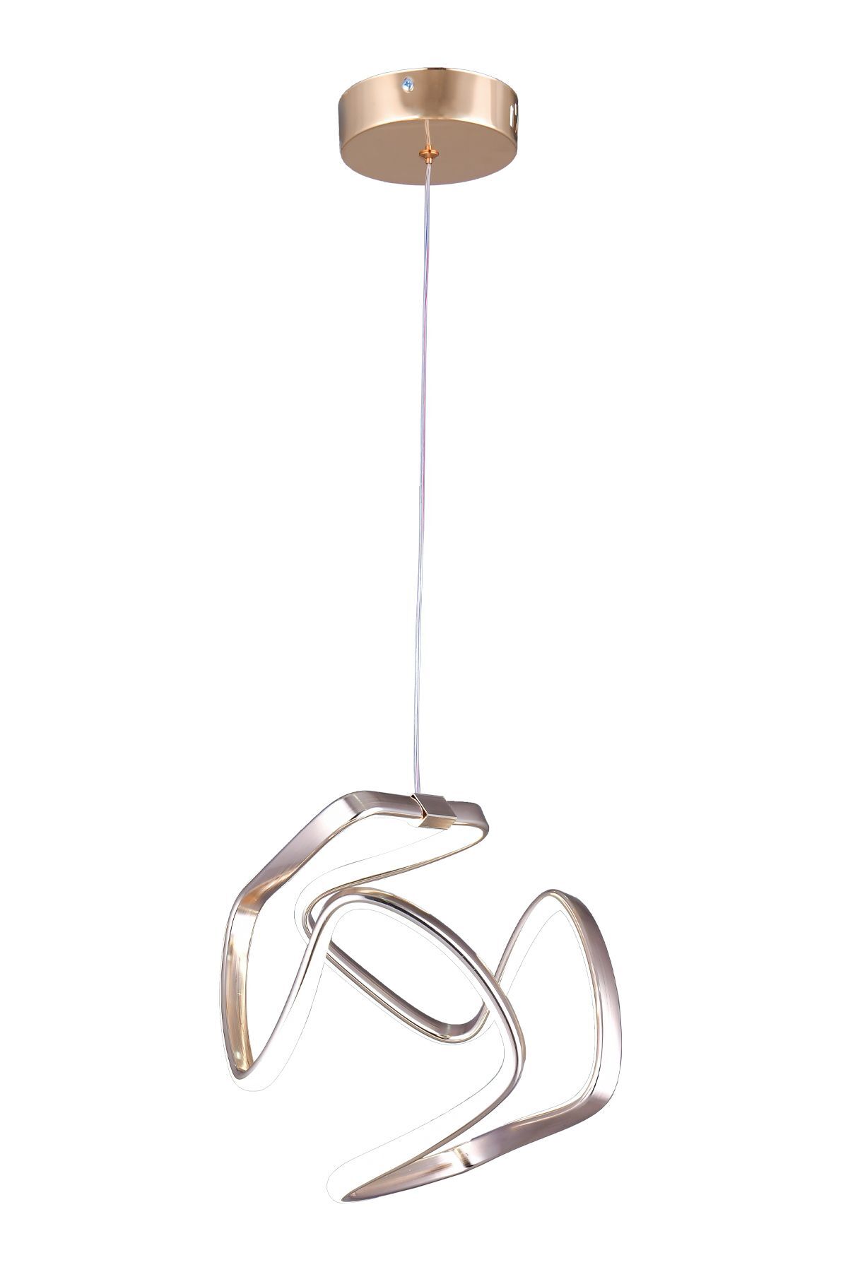 CLOVER TEKLİ LED AVİZE GOLD