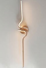 Dekoratif Minerva Gold Led Duvar Aplik, Elektrikli 3 Renk Yanabilen Power Led Aplik, İç Mekan Modern Aydınlatma