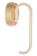 Dekoratif Belen Gold Led Duvar Aplik, Elektrikli 3 Renk Yanabilen Power Led Aplik, İç Mekan Modern Aydınlatma