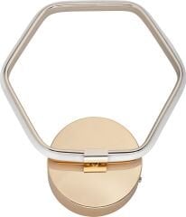 Patra Gold Led Duvar Aplik, Elektrikli 3 Renk Yanabilen Power Led Aplik, İç Mekan Modern Aydınlatma