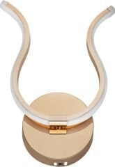 Dekoratif Gold Tarma Led Duvar Aplik, Elektrikli 3 Renk Yanabilen Power Led Aplik, İç Mekan Modern Aydınlatma