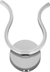 Dekoratif Krom Tarma Led Duvar Aplik, Elektrikli 3 Renk Yanabilen Power Led Aplik, İç Mekan Modern Aydınlatma