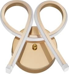 Vardar Gold Renkli Led Duvar Aplik, Elektrikli 3 Renk Yanabilen Power Led Aplik, İç Mekan Modern Aydınlatma